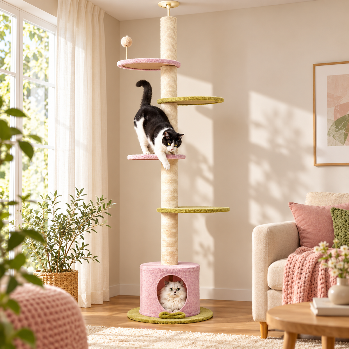 Vertical climbing space