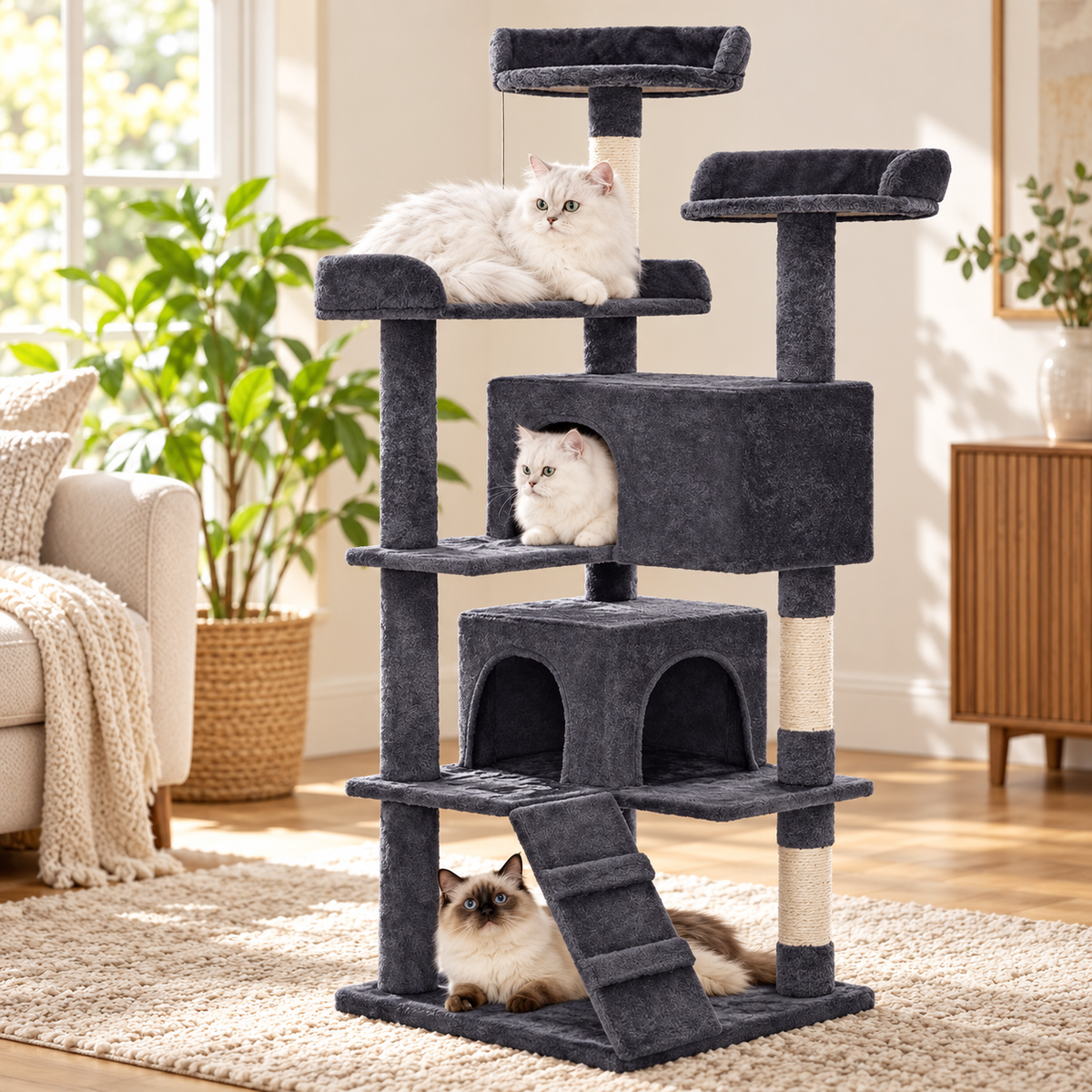 Dedicated scratching posts