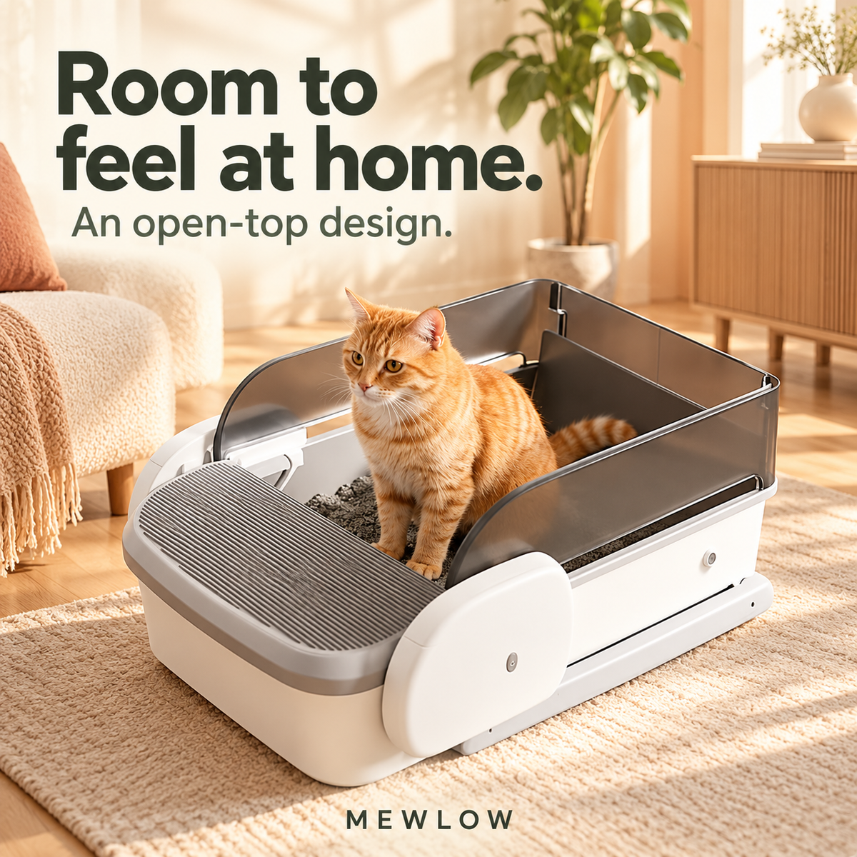 Room to feel at home.