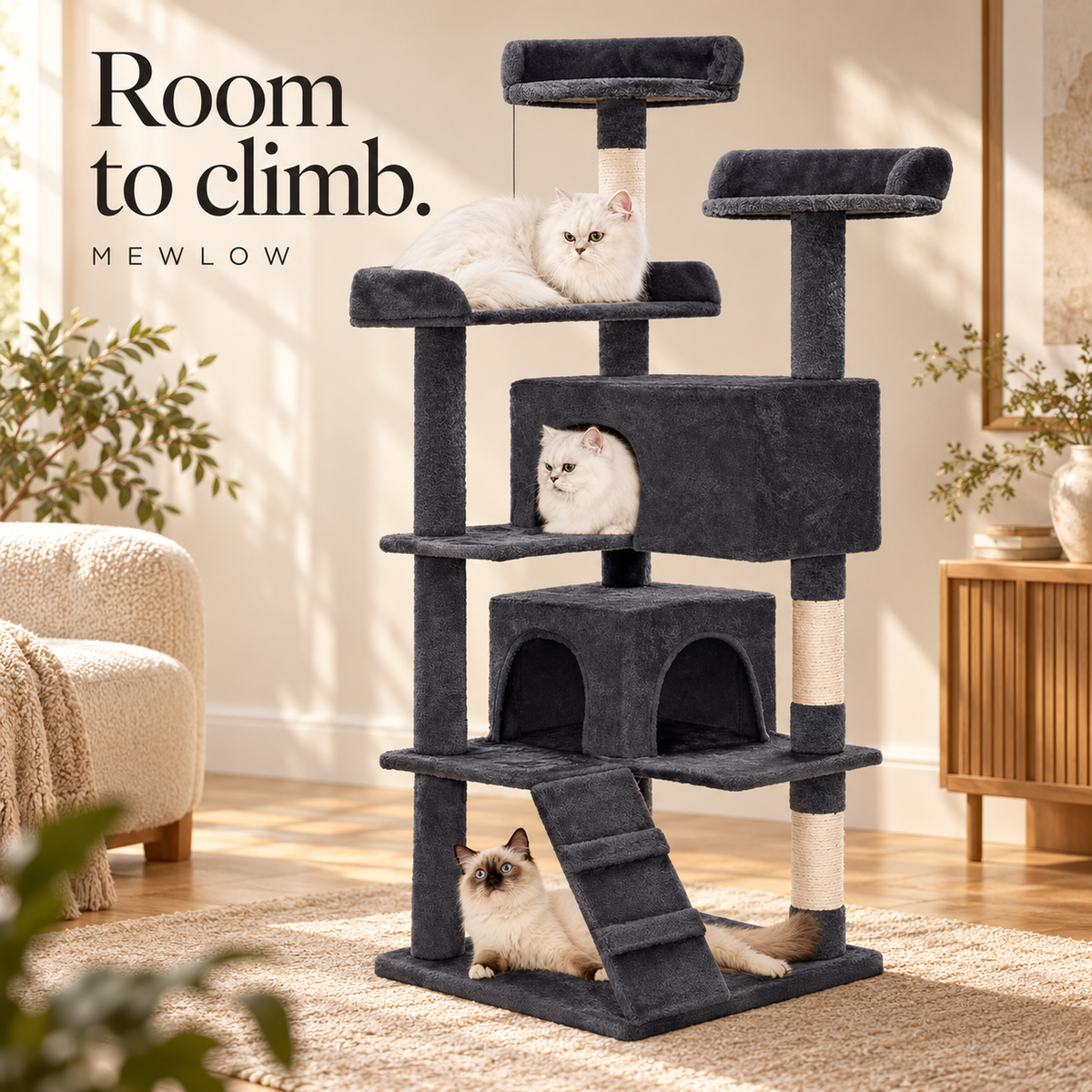 Room to climb.
